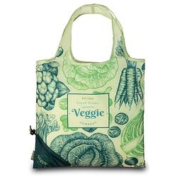 Foto van Punta shopper veggie dames 22 liter polyester groen