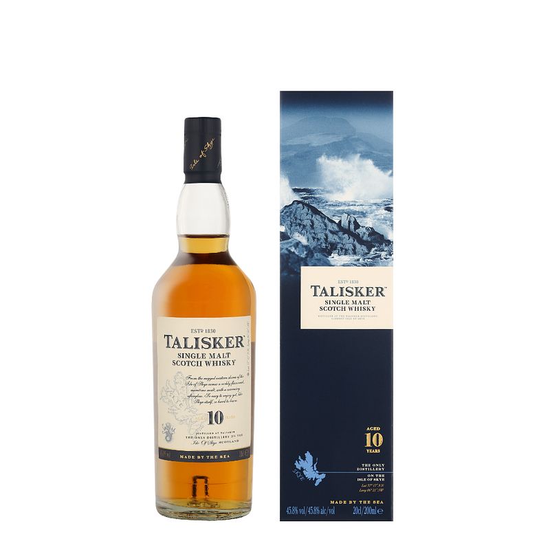 Foto van Talisker 10 years 20cl whisky + giftbox