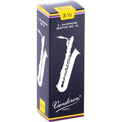 Foto van Vandoren sr2435 saxophone baritone reed riet voor baritonsaxofoon (5 stuks)