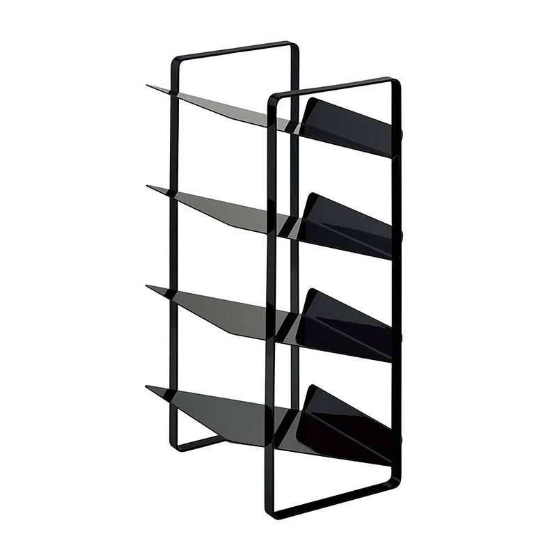 Foto van Yamazaki bottle rack - tower - black