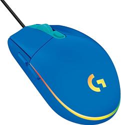 Foto van Logitech g203 lightsync gaming mouse blauw