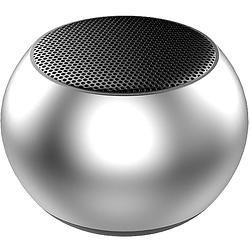 Foto van Draadloze bluetooth speaker - aigi crunci - zilver