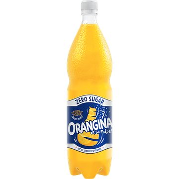 Foto van Orangina et sa pulpe! zero sugar 1, 5l bij jumbo