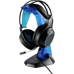 Foto van Berserker gaming frodi over ear headset gamen kabel stereo zwart, blauw
