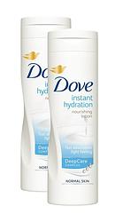 Foto van Dove instant hydration body lotion duo