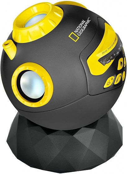 Foto van National geographic astro planetarium junior 16 cm zwart/geel