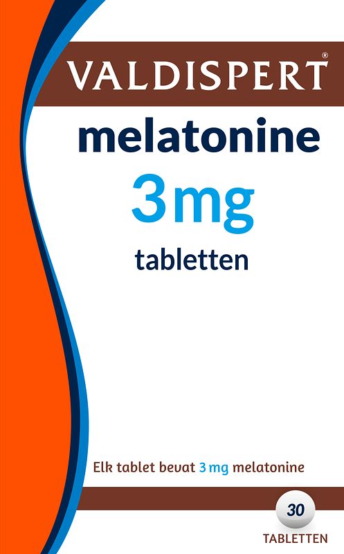 Foto van Valdispert melatonine 3mg tabletten