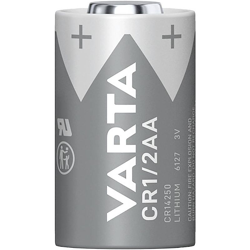 Foto van Varta lithium 1/2aa 3v blister