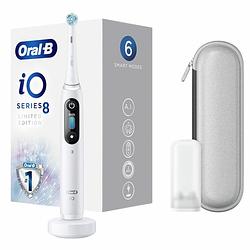 Foto van Oral b io series 8 alabast tandenborstel wit