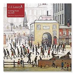 Foto van Adult jigsaw puzzle l.s. lowry: coming from the mill (500 pieces) - puzzel;puzzel (9781839644313)