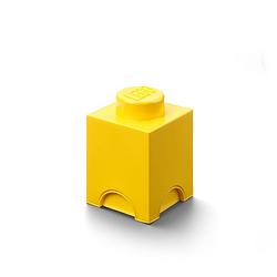 Foto van Lego brick 1 opbergbox - geel