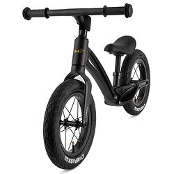 Foto van Hornit airo+ loopfiets fiets 12 inch - zwart - kinderen 1,5-5 jaar