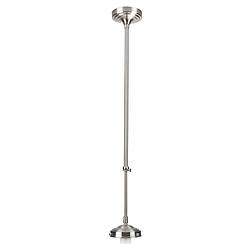 Foto van Infiori -ghlight - telescopic pendant - hanglamp - e27 - 11 x 11 x 112cm - nikkel