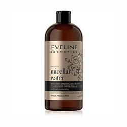 Foto van Eveline cosmetics organic gold micellar water 500ml.