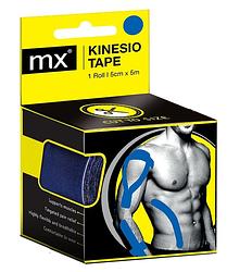 Foto van Mx health kinesio tape blue 5cmx5m
