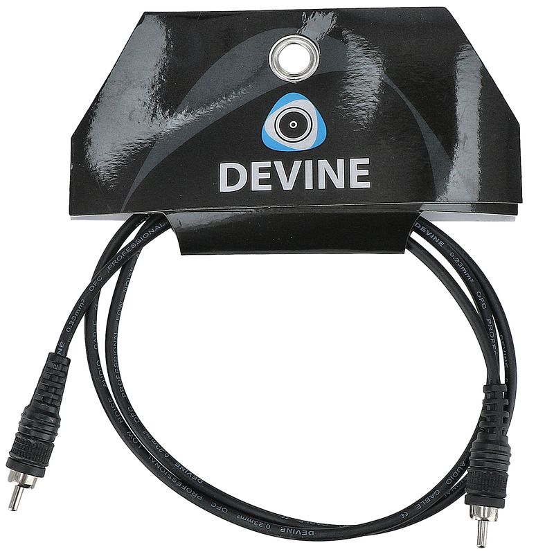 Foto van Devine vb4010 mono rca male - rca male 1 m