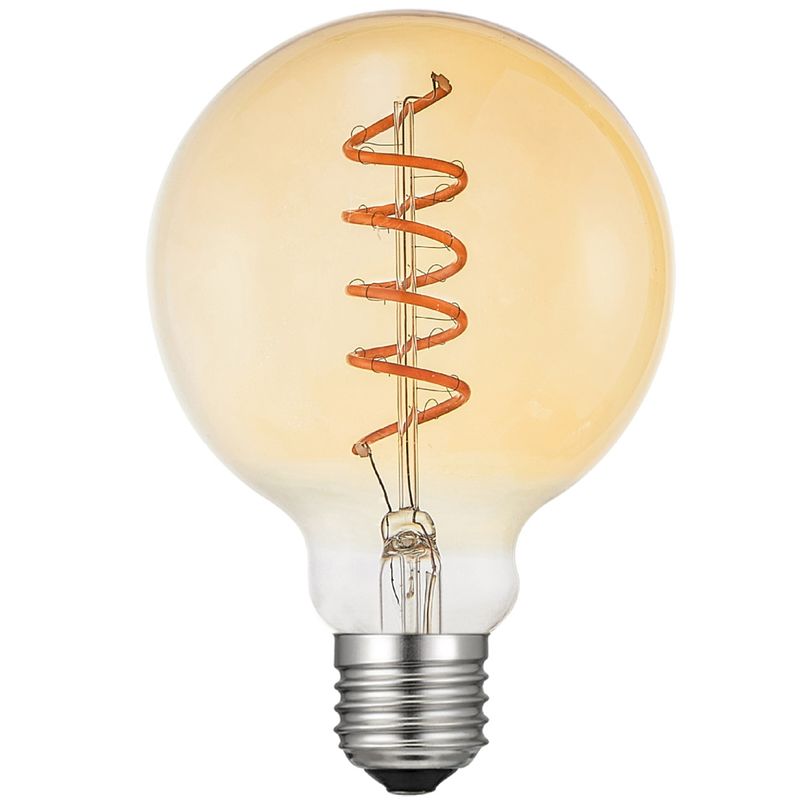 Foto van Smart led lamp met filament - spiraal