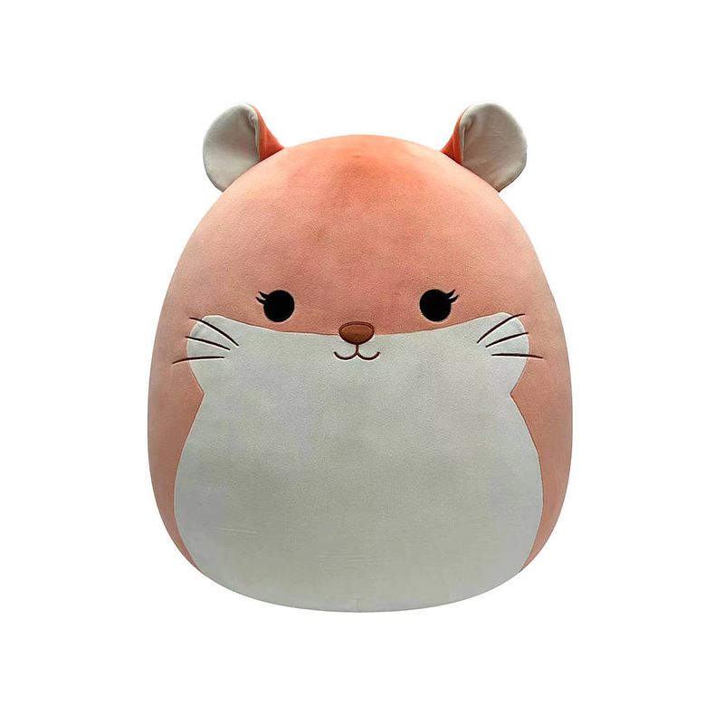 Foto van Squishmallows pluchen knuffel erica de perzikkleurige chinchilla