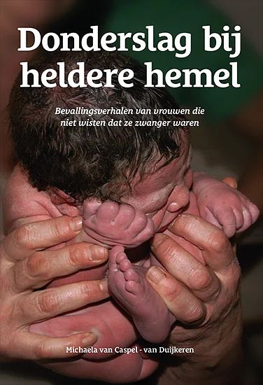 Foto van Donderslag bij heldere hemel - michaela van caspel - van duijkeren - paperback (9789090348124)