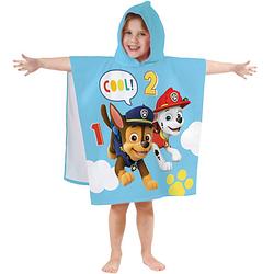 Foto van Paw patrol poncho sunshine - 60 x 120 cm - katoen