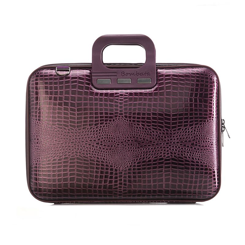 Foto van Bombata shiny cocco 15 inch laptoptas - dames - 15,6"" - violet