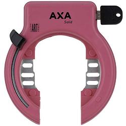 Foto van Axa ringslot solid art** roze