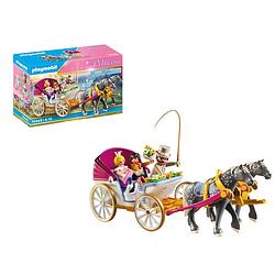 Foto van Playmobil princess romantische paardenkoets 70449