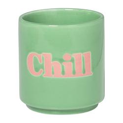 Foto van Mok chill - groen/roze - 175 ml