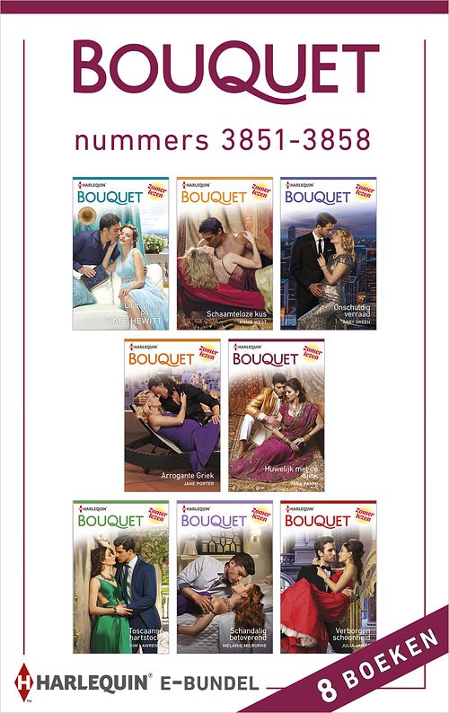 Foto van Bouquet e-bundel nummers 3851 - 3858 (8-in-1) - abby green - ebook (9789402529432)