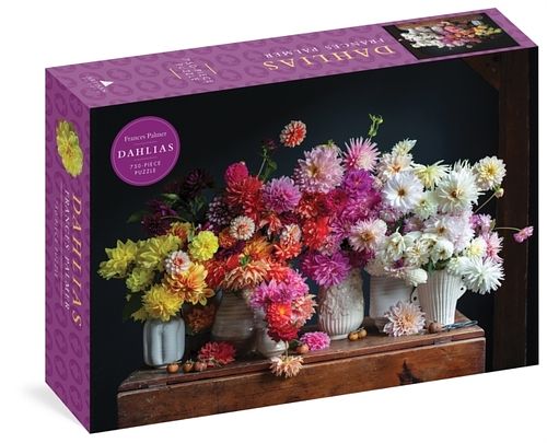 Foto van Dahlias 750-piece puzzle - puzzel;puzzel (9781648290435)