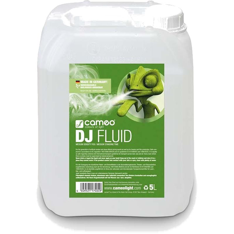 Foto van Cameo dj fluid medium rookvloeistof, 5 liter