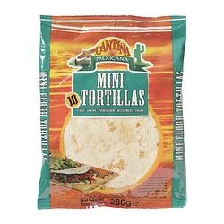 Foto van Cantina mexicana mini tortilla's - set van 10