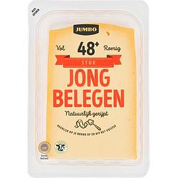 Foto van Jumbo jong belegen kaas 48+ stuk 535g