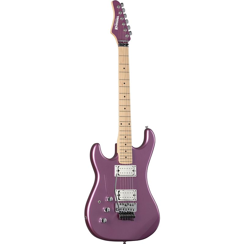 Foto van Kramer guitars original collection pacer classic lh purple passion metallic linkshandige elektrische gitaar