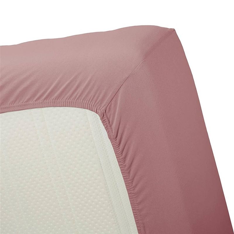 Foto van Beddinghouse jersey hoeslaken - 100% gebreide jersey katoen - 2-persoons (140x200/220 cm) - pink