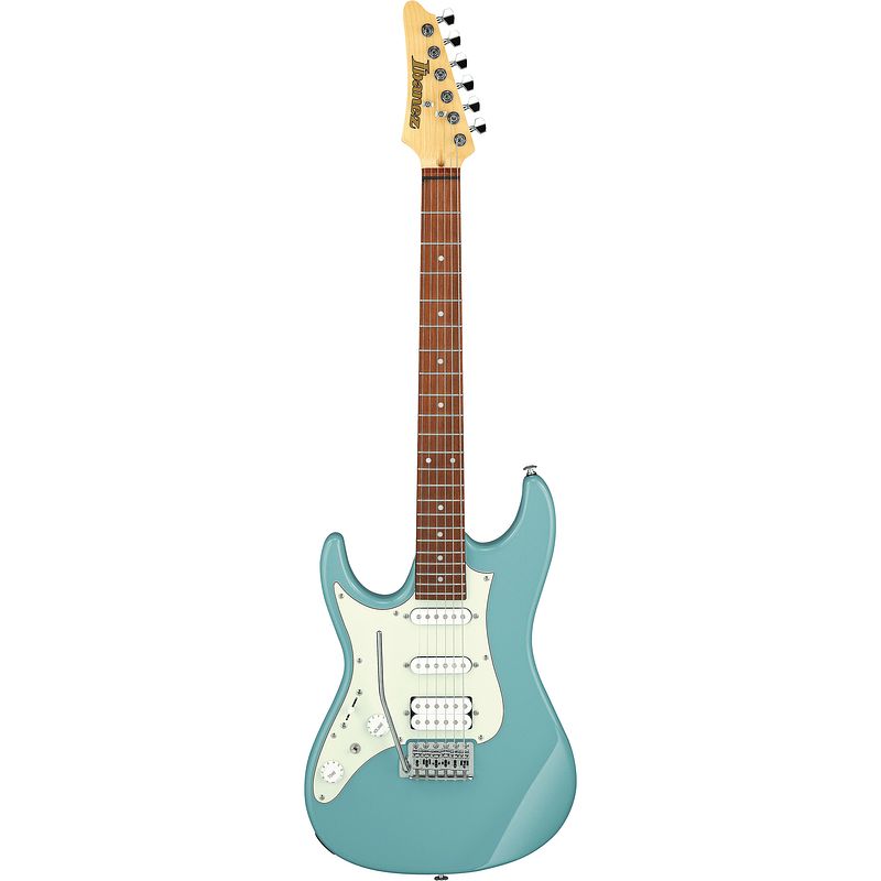 Foto van Ibanez az essentials azes40l-prb purist blue linkshandige elektrische gitaar