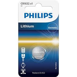 Foto van Philips lithium cr1632 blister 1