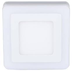 Foto van V-tac plafondlamp vt-809 8w 6400k 800 lm 14,2 cm aluminium wit