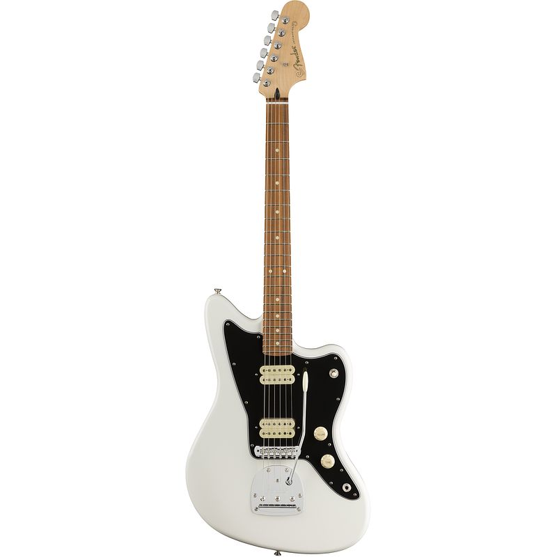 Foto van Fender player jazzmaster polar white pf