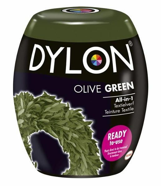 Foto van Dylon textielverf machine olive green