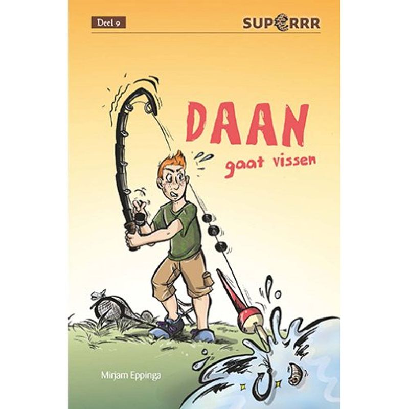 Foto van Daan gaat vissen - superrr