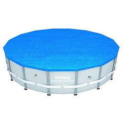 Foto van Bestway afdekzeil vendavel rond 488 cm blauw