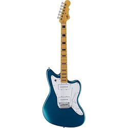 Foto van G&l tribute series doheny emerald blue metallic elektrische gitaar