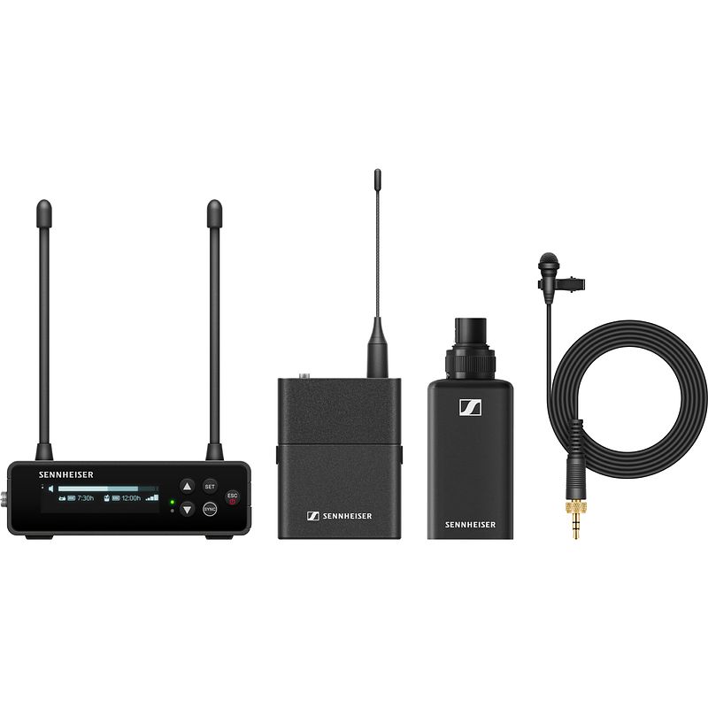 Foto van Sennheiser ew-dp eng set (q1-6) camera microfoon combinatieset (470 - 526 mhz)