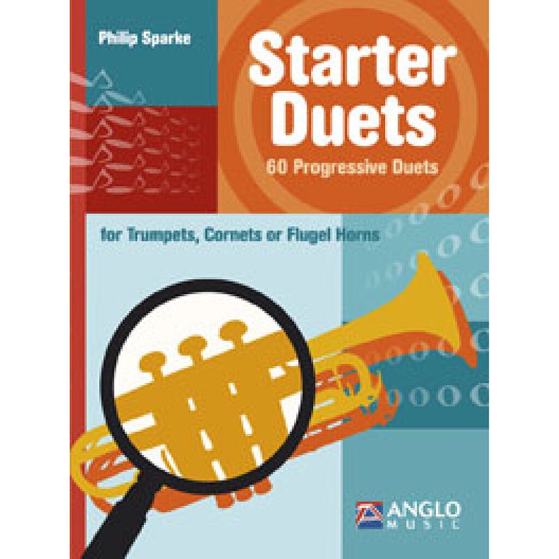 Foto van Hal leonard starter duets boek voor trompet, cornet of bugel