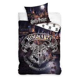 Foto van Harry potter dekbedovertrek hogwarts by night - multi - 1-persoons 140x200 cm