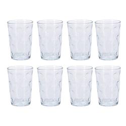 Foto van Excellent houseware luxe drink glazen - 8x stuks - 200ml - drinkglazen