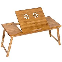 Foto van Houten laptoptafel laptop table voor op bed 401654