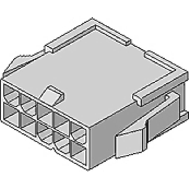 Foto van Molex 469990295 female behuizing (kabel) inhoud: 1 stuk(s)