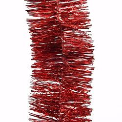 Foto van Christmas red kerstboom decoratie slinger rood 270 cm - kerstslingers